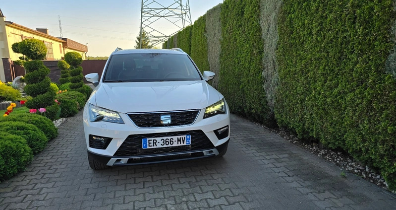 Seat Ateca cena 75500 przebieg: 133000, rok produkcji 2017 z Piechowice małe 137